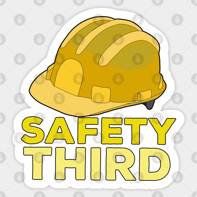 Safety Third Sticker by DiegoCarvalho